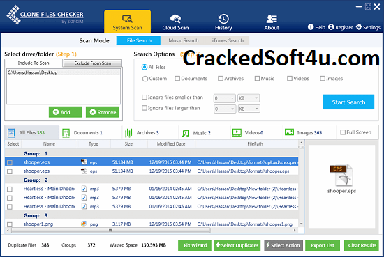 Clone File Checker Crack 2023 Cracked Sample