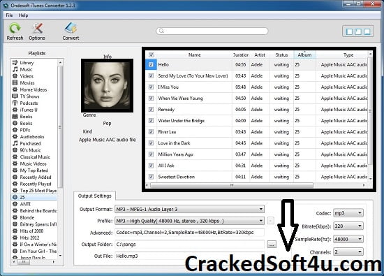 Ondesoft iTunes Converter Crack 2023 Cracked Sample