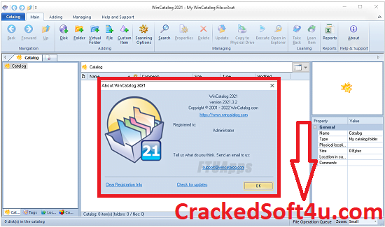 WinCatalog Crack 2023 Cracked Sample