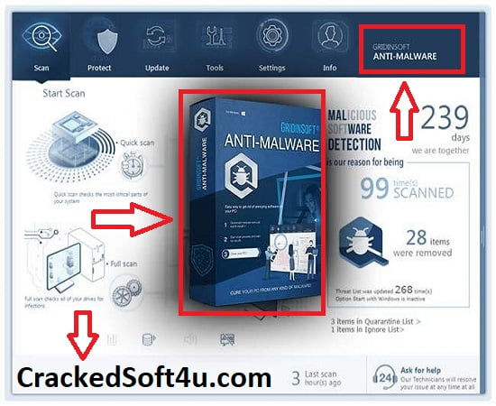 GridinSoft Anti Malware Crack 2023 Cracked Sample